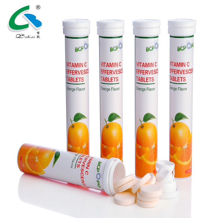 GMP Certified OEM Vitamin C Effervescent Tablets 1000mg With Best Price