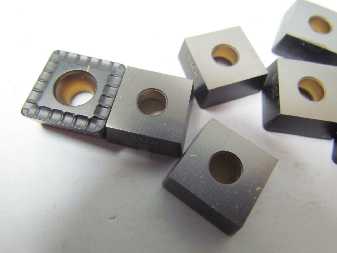 TiN Coating Metal Lathe Carbide Inserts / Durable Custom Carbide Inserts for sale