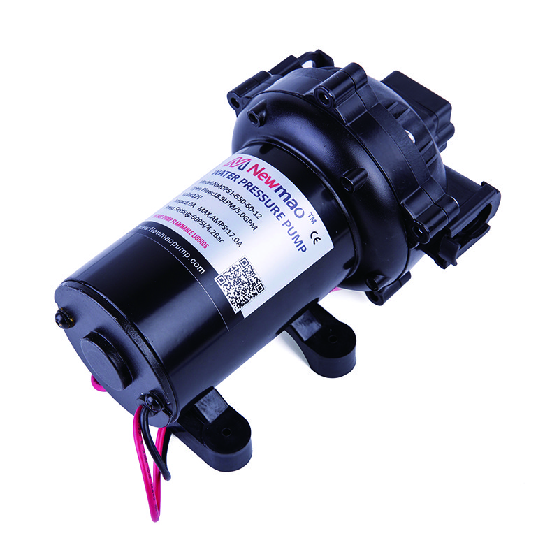Wholesale 5.0gpm 60psi 12v Dc Membrane Outboard Motor Water Pump For Ski Boat from china suppliers