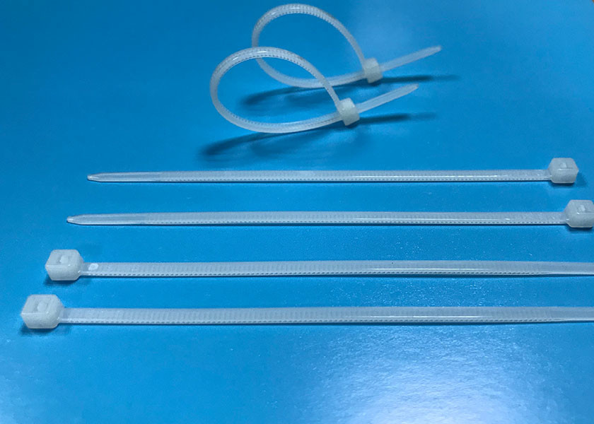 Wholesale 120mm Length Natural Nylon Cable Ties Max Binding Diameter 22mm Long Lifespan from china suppliers