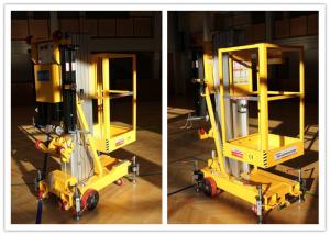 Wholesale Easy Loading Vertical One Person Lift , 7.6 M Platform Height Hydraulic Aerial Lift from china suppliers