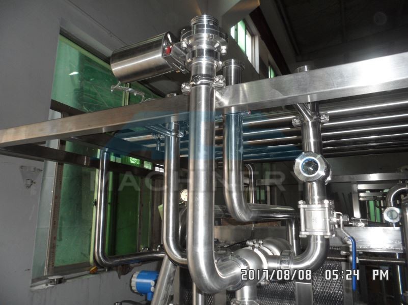 Wholesale Stainless Steel Automatic Juice Pipe Sterilizer High Quality Stainless Steel Cream Pasteurizer from china suppliers