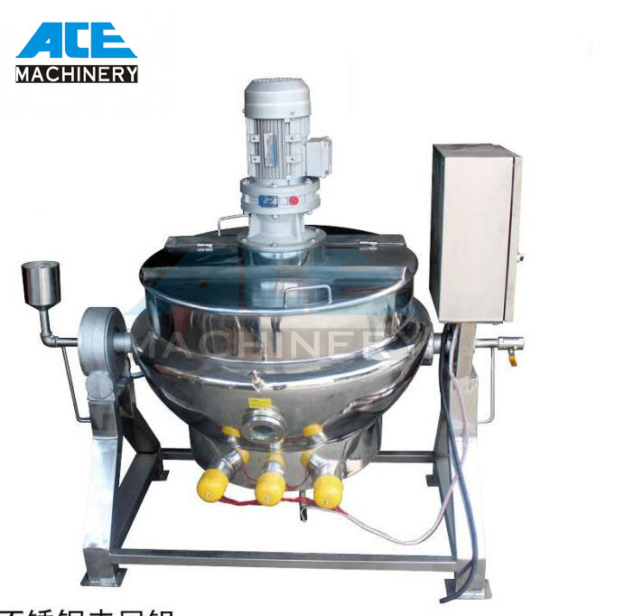 Wholesale Cooking Mixer Machine/Gas Cooker Mixer/Hot Sauce Jacket Kettle with Mixer from china suppliers