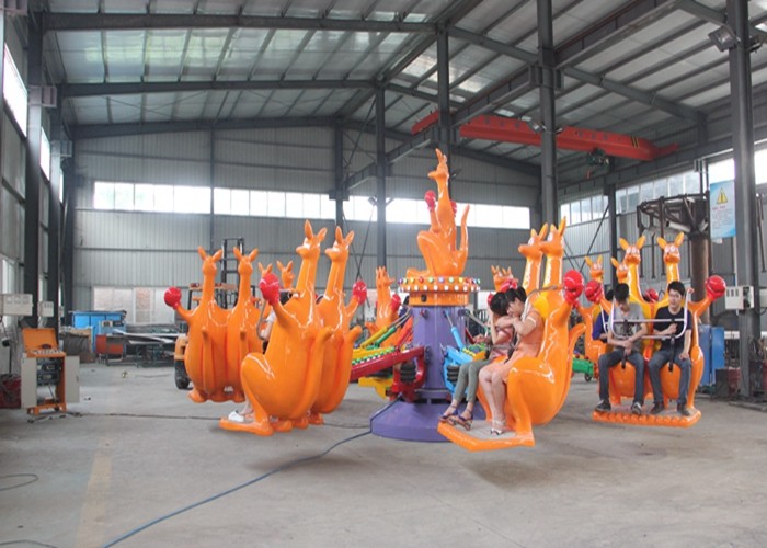 Wholesale 16 Seats Fun Carnival Rides , Kangaroo Jump Ride With Iron And FRP Material from china suppliers