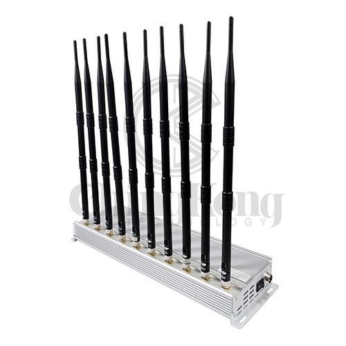 Wholesale 10 Antenna Mobile Phone Jamming Device Cell Phone Signal Interrupter 420*135*50 Mm from china suppliers