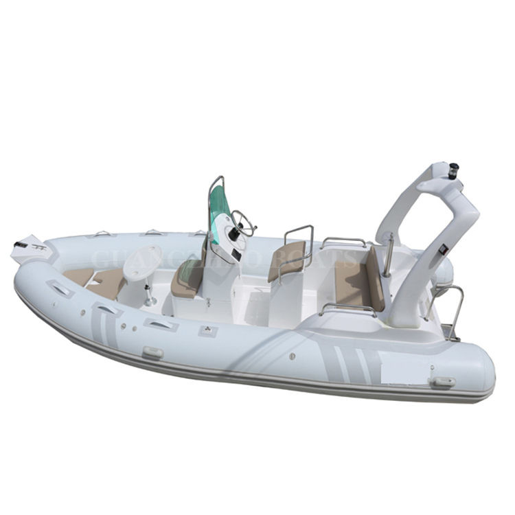 Wholesale 19ft Hypalon 3.5 Hp Outboard Motor Speed / Aluminum Fishing Boat from china suppliers
