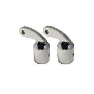 Wholesale Mirror Marine Boat Hardware 1 Inch Pair Stainless Steel 316 Bimini Eye End Top Cap from china suppliers