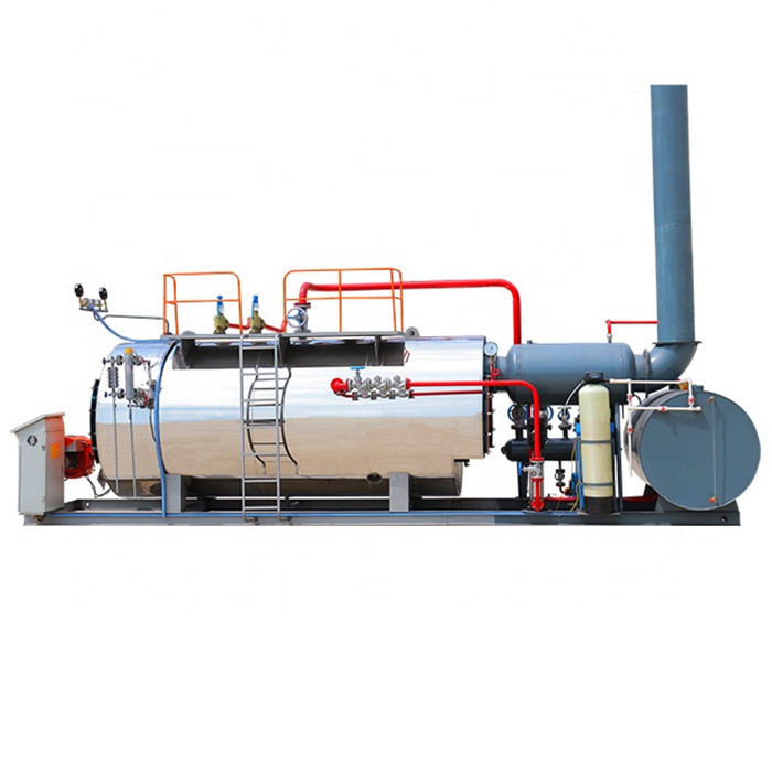 Wholesale 2 t 2ton 2000kg 150 psi fully diesel oil fired small steam boiler for food industries from china suppliers