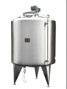 Wholesale Stainless Steel Pasteurizing Vat with Jacket  1000L Ice Cream Aging Vat from china suppliers