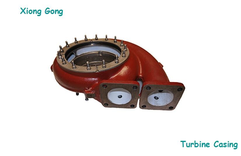 Wholesale ABB Martine Turbo Exhaust Housing TPS Series Turbine Casing Two Hole from china suppliers