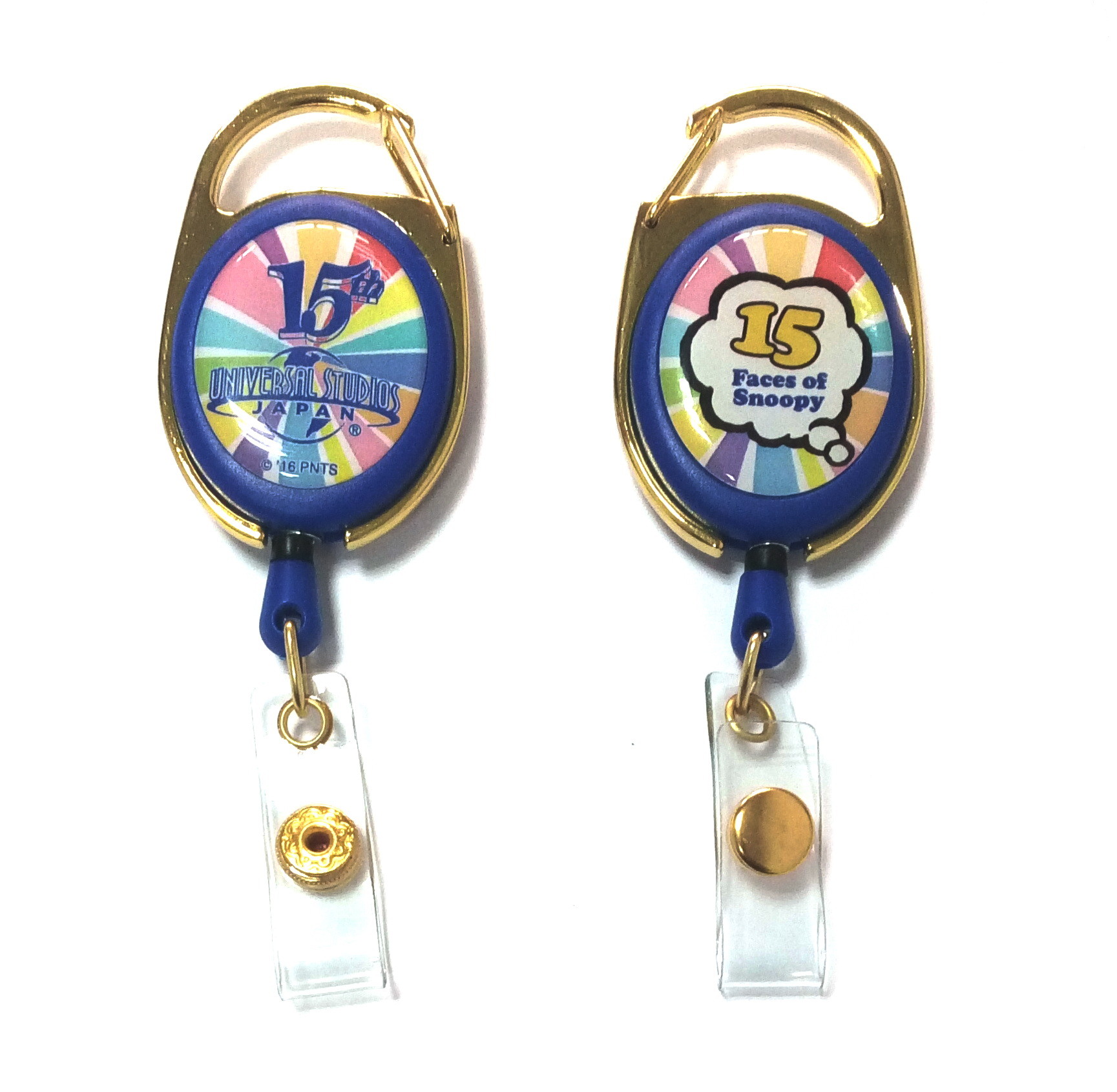 Buy cheap Epoxy Logo Dome Oval Custom Retractable Badge Reels , Badge Reel Clips from wholesalers