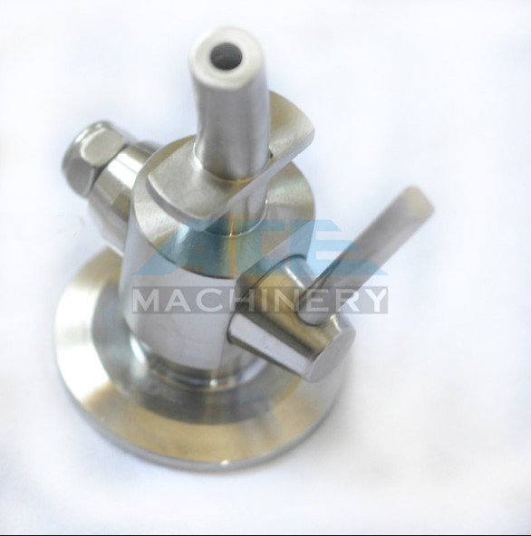 Wholesale Hygienic Stainless Steel 304 Manual PTFE Sealing Clamp Sample Valve Stainless Steel Automatic Return Aspetic Sample Val from china suppliers