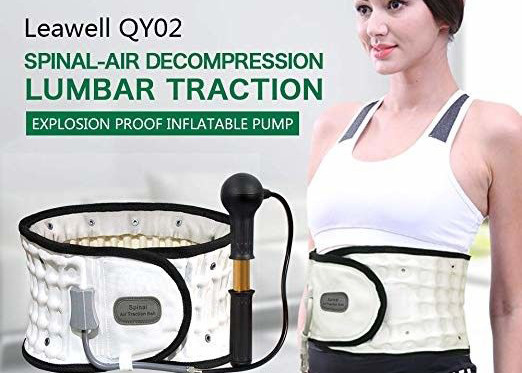 Wholesale Inflated Decompression Back Belt Manual Pump Inflate Long Lifespan Lightweight from china suppliers