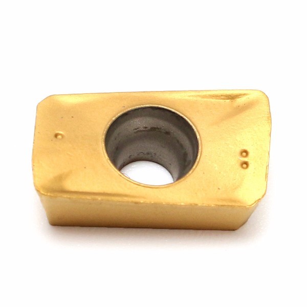 Gold Carbide Insert Blanks / Round Carbide Cutter Inserts Wear Resistance for sale