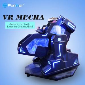 Wholesale One Player Mecha Style Arcade Game Machine With Leather Motion Seat / 9D Virtual Reality Cinema from china suppliers