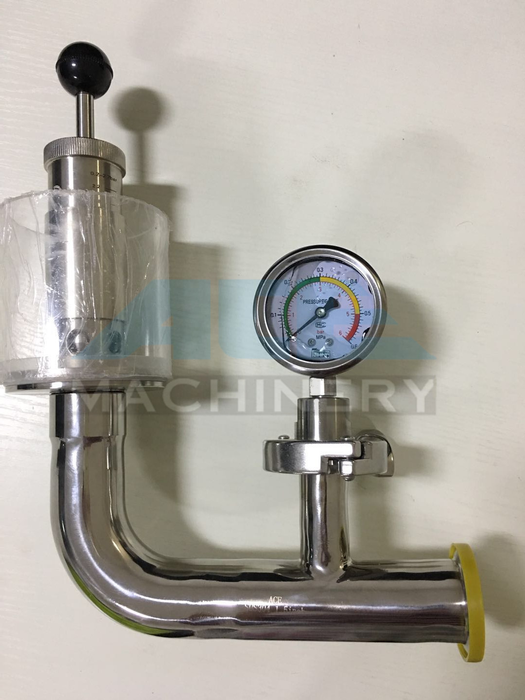 Wholesale Air Pressure Relief Valve with Manometer for Fermentation Tank Pressure Relief Valve from china suppliers