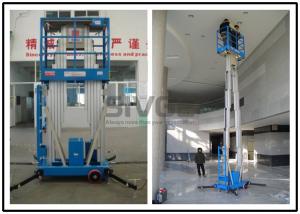 Wholesale Dual Mast Vertical Mast Lift 8 Meter Platform Height For Business Decoration from china suppliers
