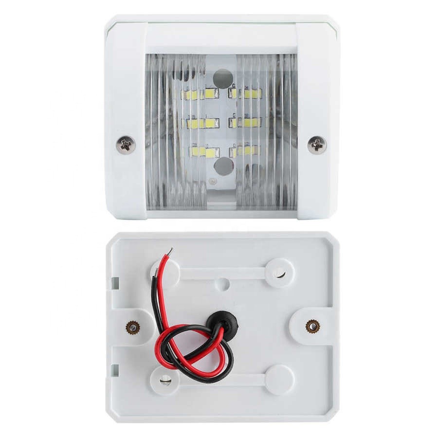 Wholesale 12V 135Degree All Round White Led Navigation Light White Shell from china suppliers