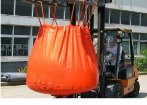 Wholesale Waterproof Orange PVC Recycled Jumbo Bag Storing Hazardous And Corrosive Products from china suppliers