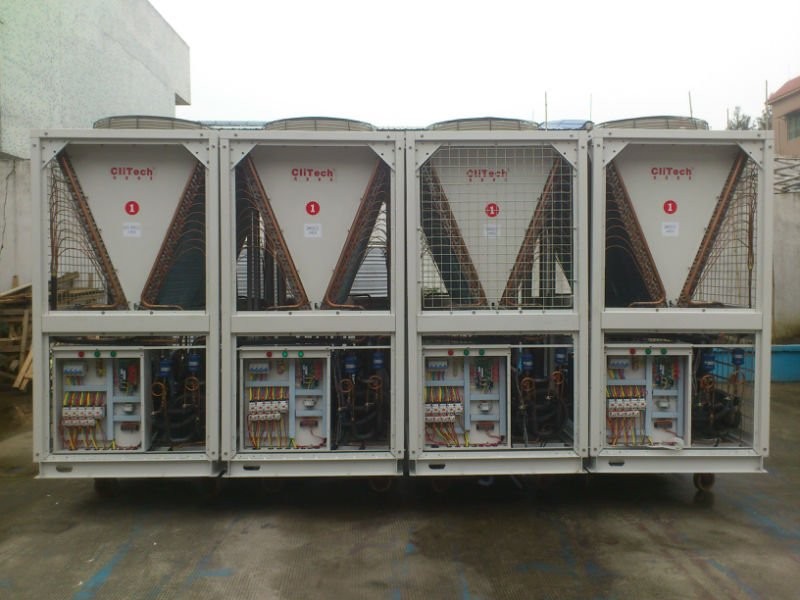 Wholesale Energy saving Modular heat pump chillers for central heating and cooling from china suppliers