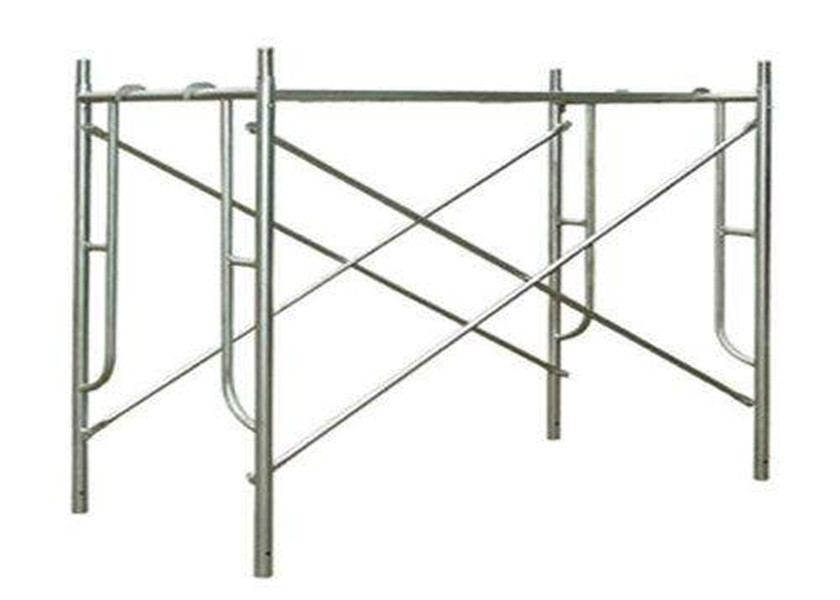 Wholesale High Strength Walk Through Scaffold Frames Painted Steel Frame Scaffolding from china suppliers