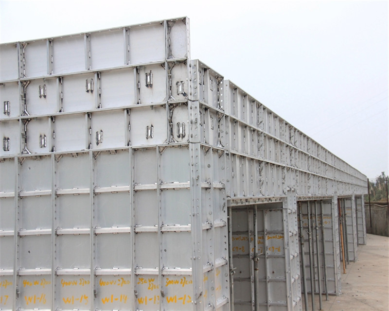 Wholesale Reuse 80times Construction and hollow building plastic formwork wall panel system from china suppliers