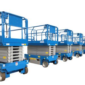 China Self-propelled hydraulic lifting platform to work arieally more safely and flexibly on sale