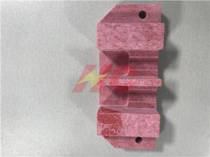 Wholesale Red GPO3 machined parts have high tolerance，upgm203 CNC machining parts from china suppliers