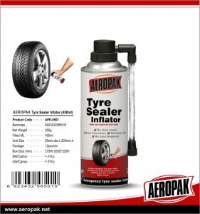 Wholesale Aeropak Tyre Sealer & Infaltor, Emergency flat tyre fix, Tyre Sealant, fast repair, best seller 450ml from china suppliers
