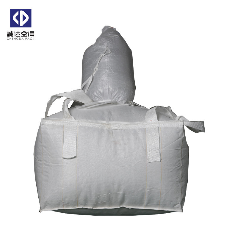 Wholesale White Polypropylene FIBC Bulk Bags / 1 Ton Super Sacks For Copper Powder Packing from china suppliers