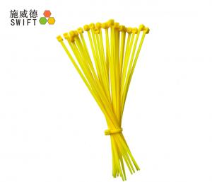 Wholesale Nylon PA66 Wire Cable Ties , Plastic Tie Straps For Electronics Industry from china suppliers