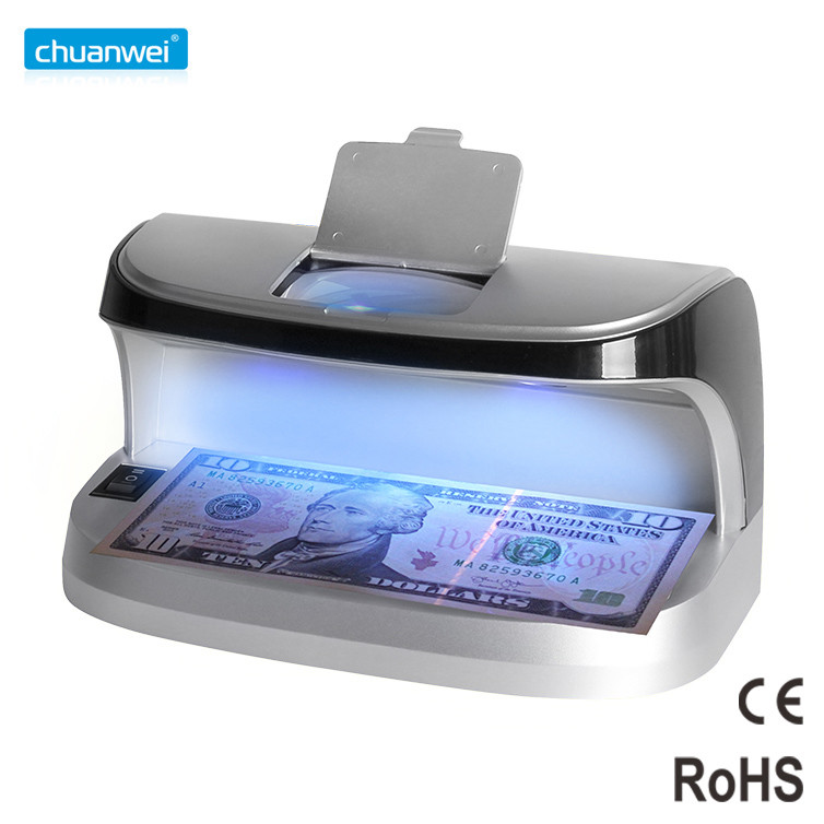 Wholesale 6W Uv MG Light Counterfeit Money Detector INR Indian Fake Note Detector Machine from china suppliers