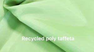 Wholesale Anti Mildew Plain 230t Recycled Polyester Taffeta 85gsm For Car Cover Sportswear from china suppliers