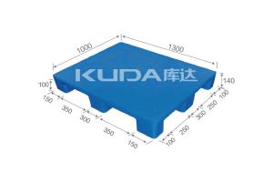 Wholesale warehouse storage solution 1310A Flat nine feet PLASTIC PALLET（BUILT-IN STEEL TUBE） from china suppliers