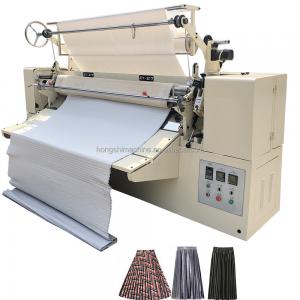 Wholesale Multifunction Textile Cloth Pleater Machine Computerized Skirt Fabric Ribbon Pleating Machine from china suppliers