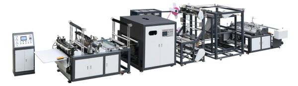 Cheap Price D Cut Non Woven Bag Machine , Fully Automatic Non Woven Shopping Bag