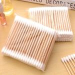 S&j Green Environment Medical Cotton Swabs Wooden Stick Premium Bamboo Stick