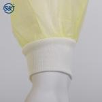 Hospital Yellow Disposable Isolation Gowns Medical Disposable Nursing Gowns
