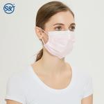 BFE99 High Quality Disposable Non Woven Face Mask Dual Bands Disposable Nose