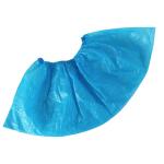 Laboratory Disposable CPE Shoe Cover 40cm Anti Skid Disposable Shoe Covers Non