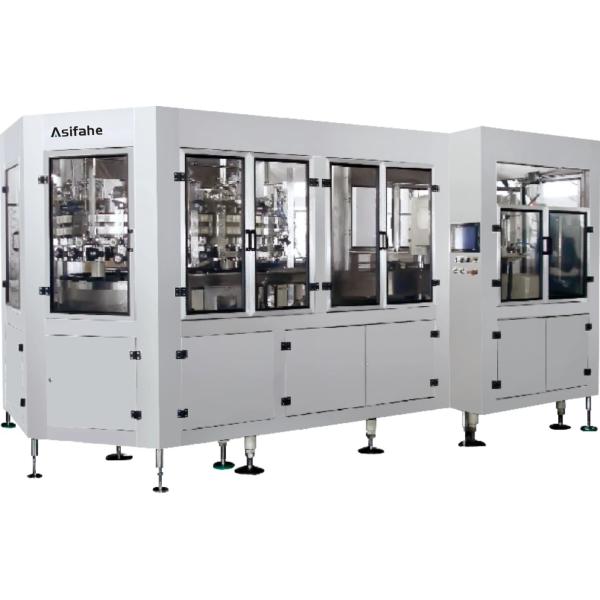 1000ml Carbonated Beverage Bottling Equipment Pear Juice Soya Milk Production