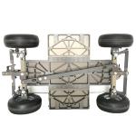 Trolley Rubber Tires Camera Filming Accessories Rubber And Stainless Steel