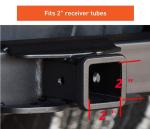 American Flag 2 Inch Metal Trailer Hitch Cover Receivers Polishing