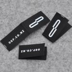 Custom logo luxury high density custom logo clothing label woven label