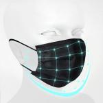S&J 4 ply Black Face Mask Type II Type IIR Black Facemask Marcarillas Disposable