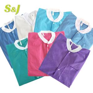 Wholesale Unisex Disposable Lab Coats Hospital Laboratory Chemical Resistant Gown from china suppliers