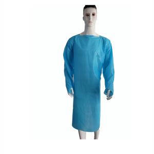 Wholesale S&amp;J Hospital Non-sterile doctor medical surgical gowns EN13795 waterproof disposable isolation surgical gown with thumb loop from china suppliers