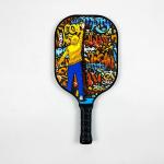 Fiberglass Balls Carbon Fiber Honeycomb Pickleball Paddle Graphite For Outdoor