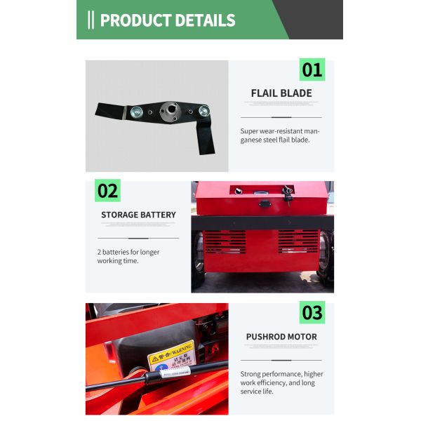 Durable and Long-lasting 4-Stroke Single Cylinder DIY Grade Petrol Powered Wheeled Lawn Mower with Grass Box and 9.5HP