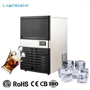 Wholesale 440W LZ-60 Cube Ice Maker Machine Air Cooling Heat Dissipation for Drinks Daily 30kg from china suppliers